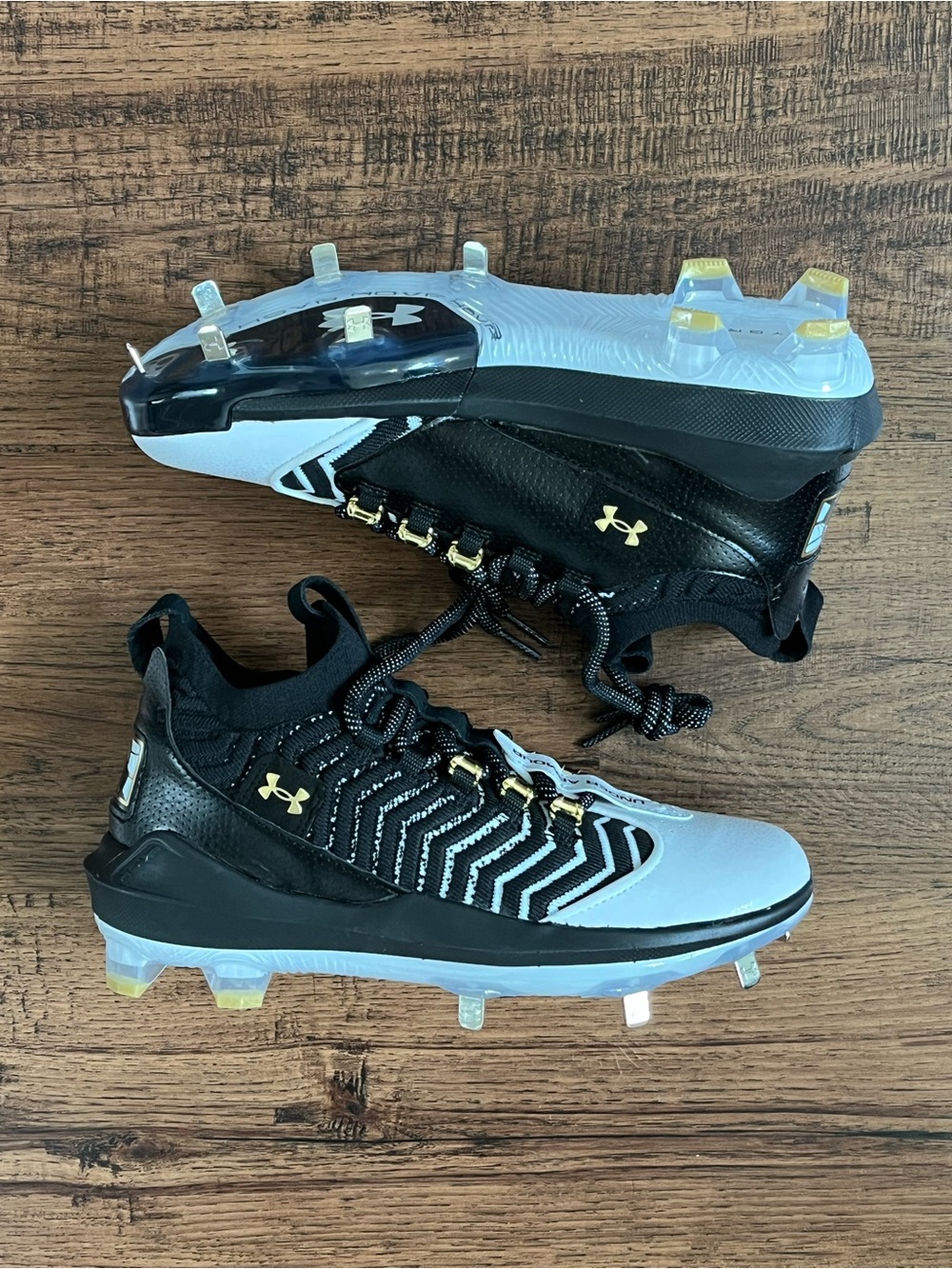 Under Armour Harper 9 Pro ST ‘White Black’ (size mens 8/wmns 9.5)